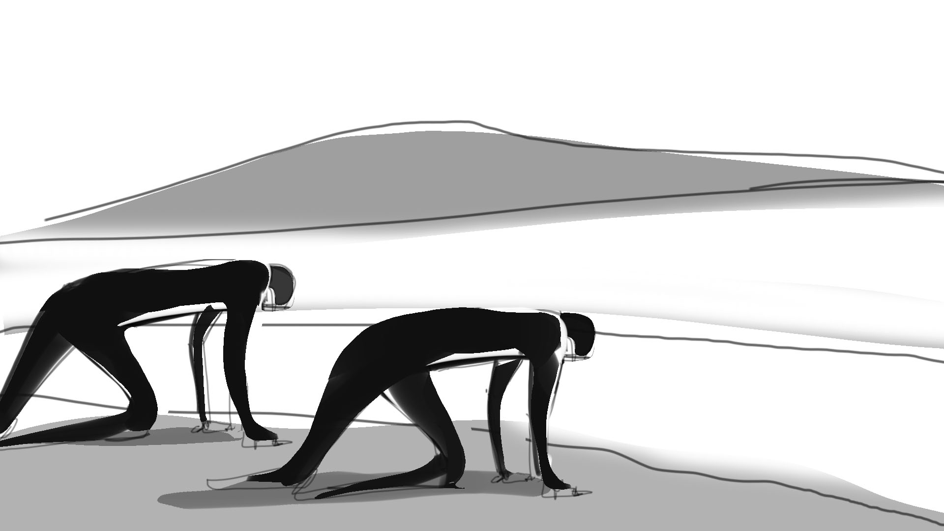 human becomes animal